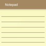 Notepad – simple notes