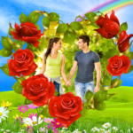 Flowers Photo Editor: Frames, Stickers & Collage