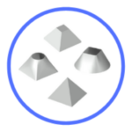 Transitions Layouts | Sq to Round | Round to Sq |