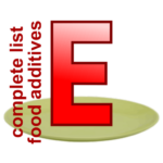 E Numbers